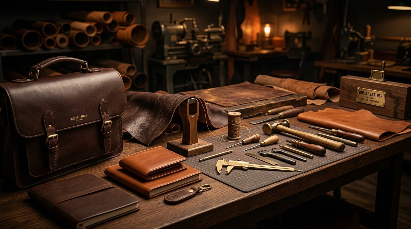 Buller Leather Atelier Workbench