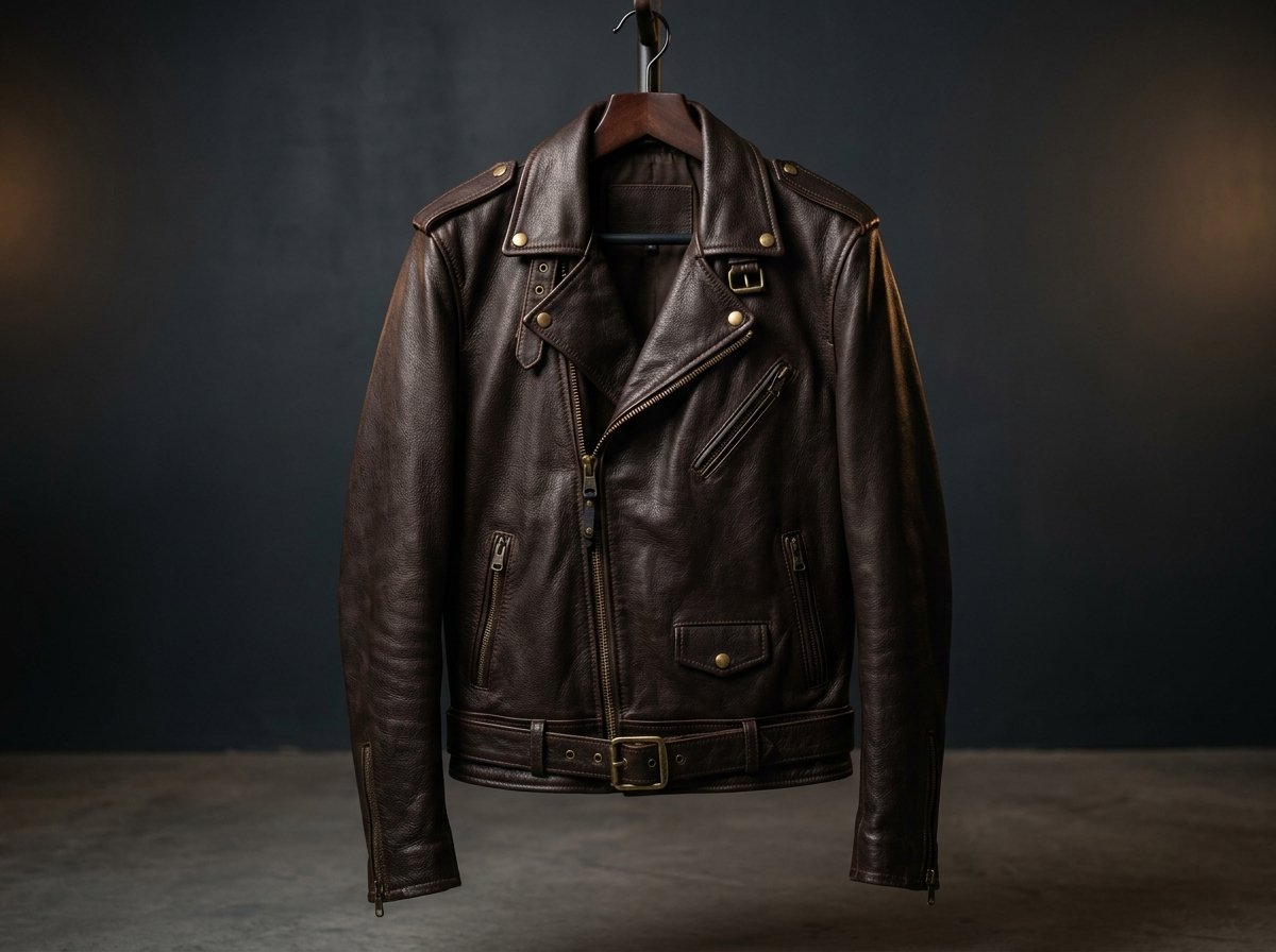 The Sovereign Full-Grain Biker Jacket
